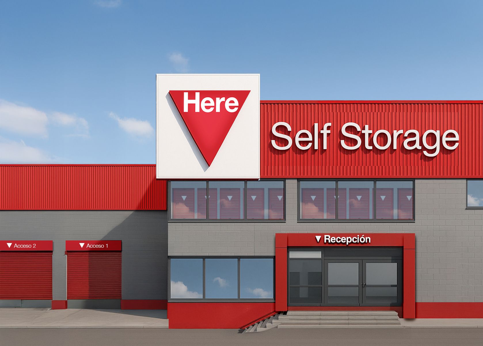 Here Self Storage Alquiler de Trasteros en Parla Home Page Image
