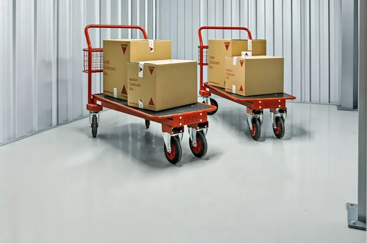 Here Self Storage Moving Trolleys